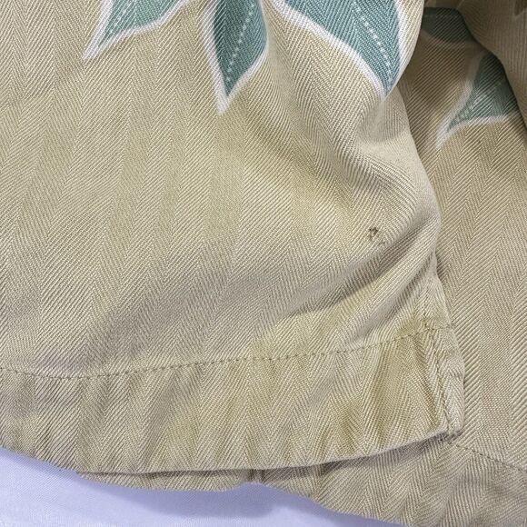 Tommy Bahama Tropical Floral 100% Silk Button Down Hawaiian Camp Shirt Medium - Picture 13 of 13